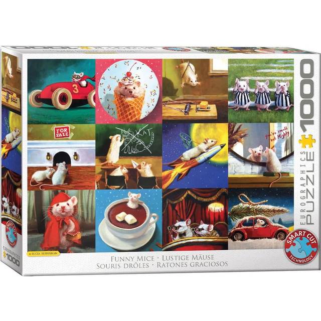 EG60005695 - Eurographics Puzzle 1000 Pc - Funny Mice