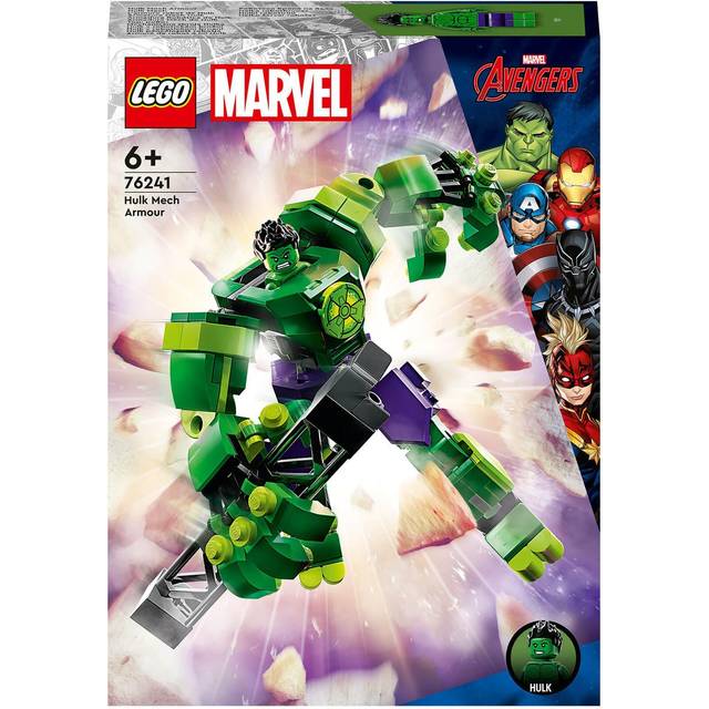 Lego Marvel 76241 Hulk Mech Armour Figure Playset