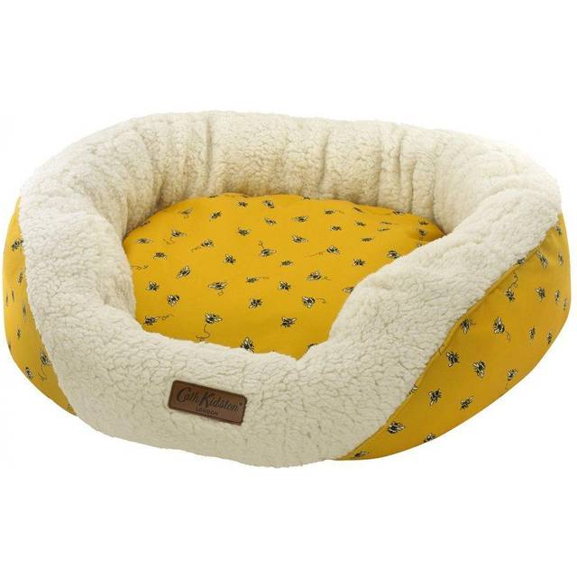 Cath Kidston Bolster Cushion in Yellow (Small (11 -25 lbs);Medium (26 - 40 lbs))