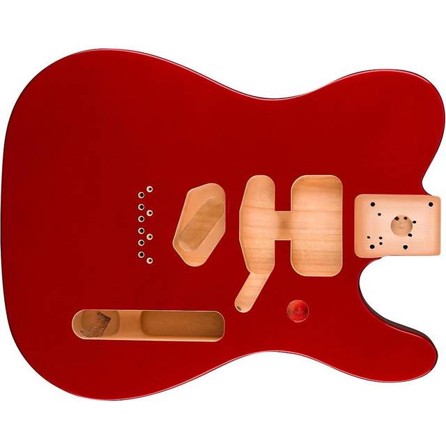 Fender Deluxe Series Telecaster SSH Alder Body Candy Apple Red