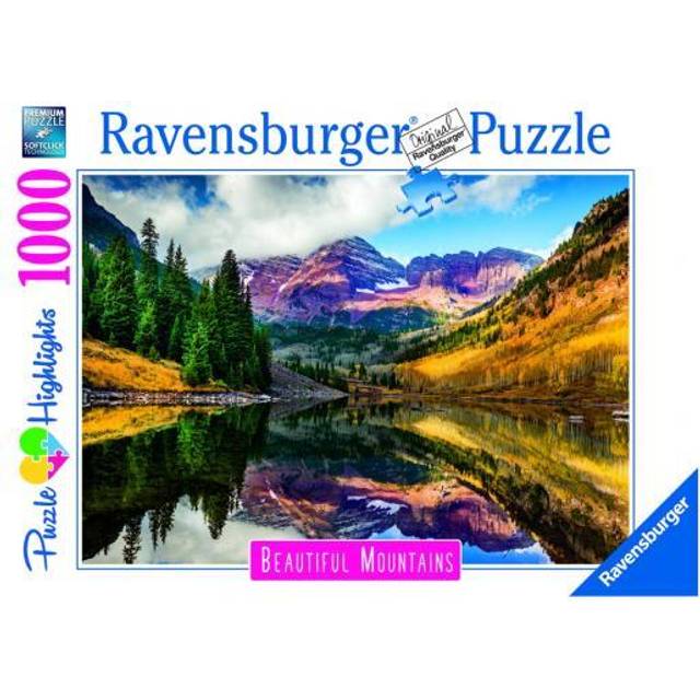 Highlights Aspen, Colorado 1000 Piece Jigsaw Puzzles for Adults and Kids Age 12 Years Up