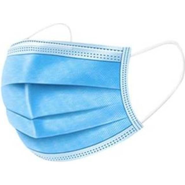 Disposable 3 Ply Class 1 Medical Face Mask Box 50 Pack of 50