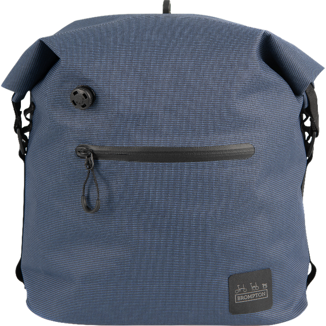 Brompton Borough Waterproof Roll Top 9 Litres - Navy