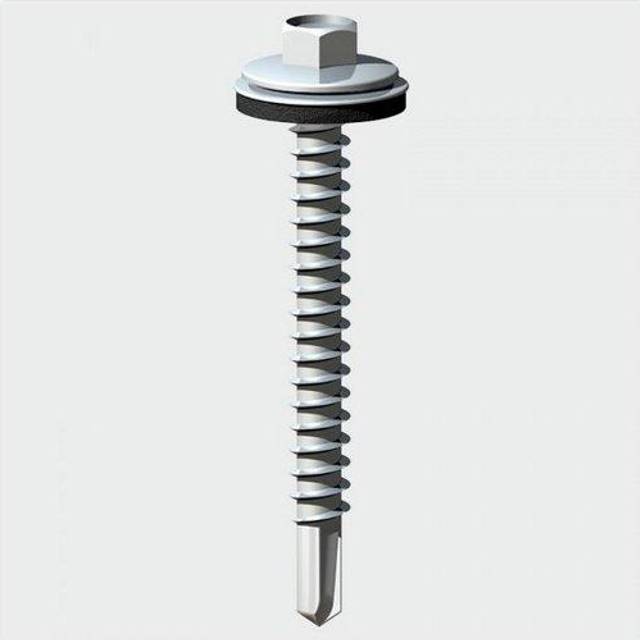 6.3 x 60mm Hex Head Slash Timber Screws Qty 100 - Timco