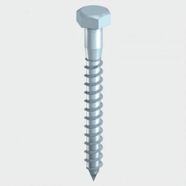 TIMCO Coach Screws Hex Zinc - 10200CSC - Pack of 20- you get 3