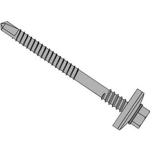 Forgefix TechFast Composite Panels to Steel Hex Screw No.3 Tip 5.5 x 70mm Box 10