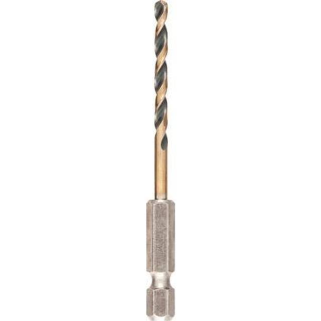 DeWalt Black and Gold Hex Impact HSS Drill Bit 3.5mm Pack of 1