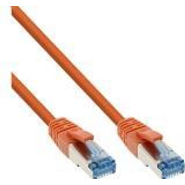 InLine 76802O, 2 RJ-45 2m