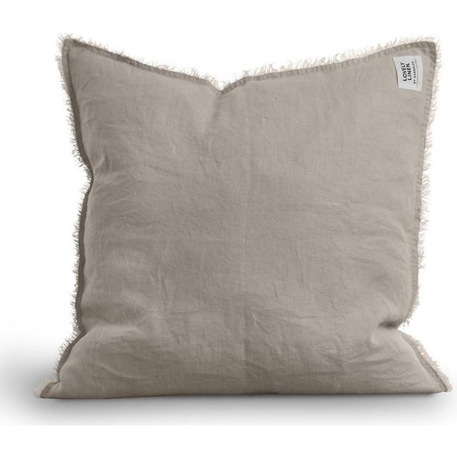 Lovely Linen - Kuddfodral Misty i tvättat lin - Natur
