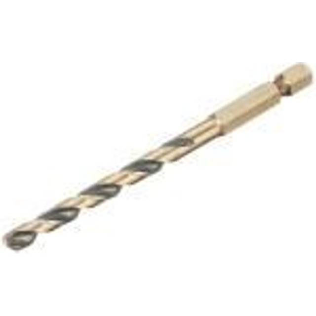 DeWalt Black and Gold Hex Impact HSS Drill Bit 5mm Pack of 1