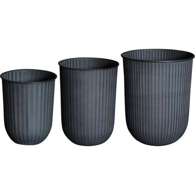 DBKD Out stripe kruka 3 delar Black