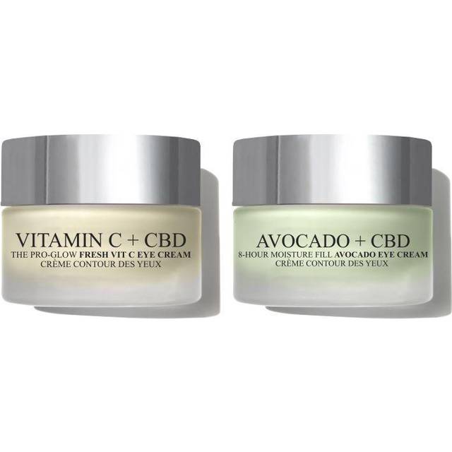 Avocado Anti-Wrinkle Eye Cream 20ml + Vitamin C Anti-Aging Eye Cream 20ml - Clear - One Size