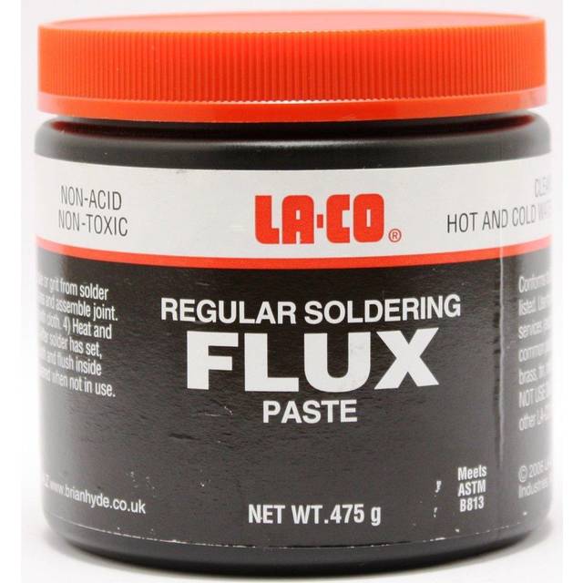 LA-CO Soldering Flux Paste 475g Steel