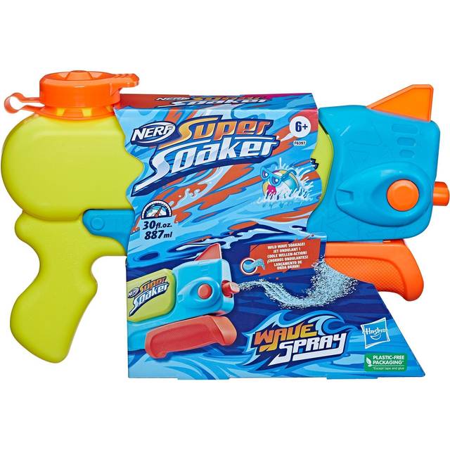 Nerf Super Soaker Wave Spray Water Blaster - One Colour
