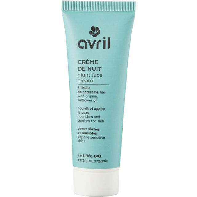 Avril Øko Natcreme Tør & Sensitiv Hud 50 ml 50ml