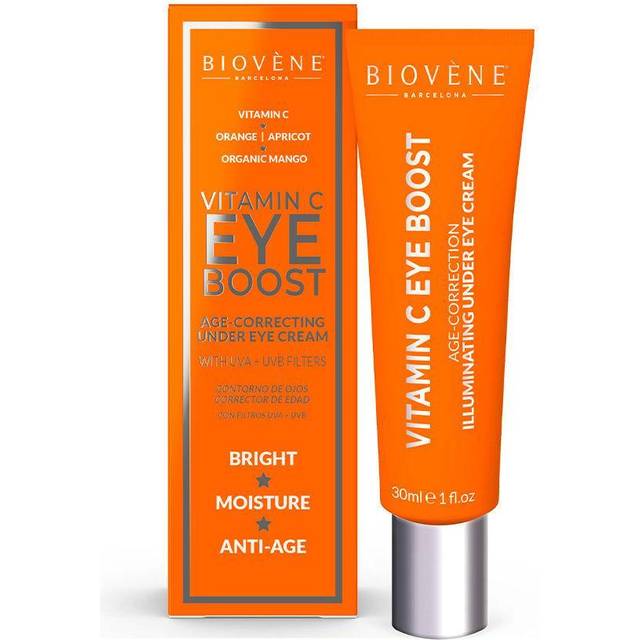 Biovene vitamin c eye boost age-correcting under eye treatment cream 30ml bright