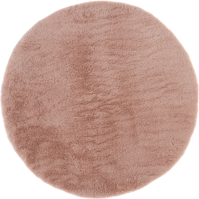 Heaven Matta Rund Rosa 160
