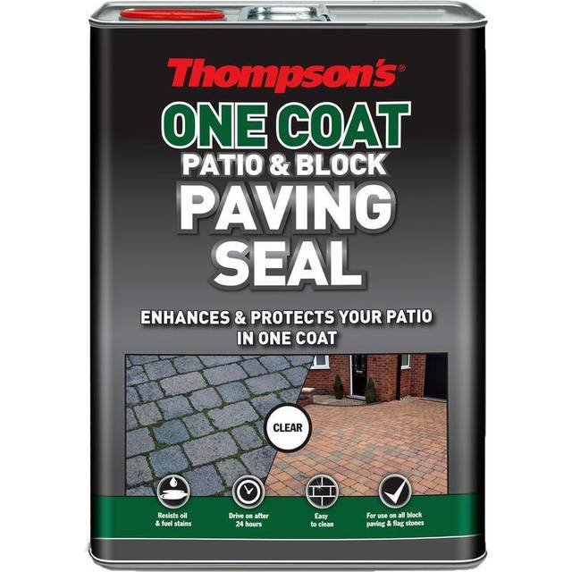 Thompson's Thompsons Onecoat Patio & Block Paving Seal 5L in Clear