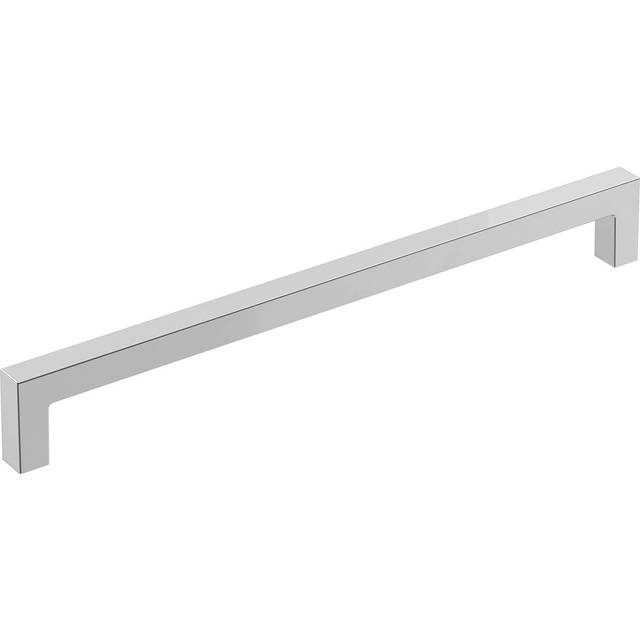 Amerock | Cabinet Pull | Polished Chrome | 8-13/16 inch (224 mm) Center-to-Center | Monument | 1 Pack | Drawer Pull | Cabinet Handle | Cabinet Hardwar