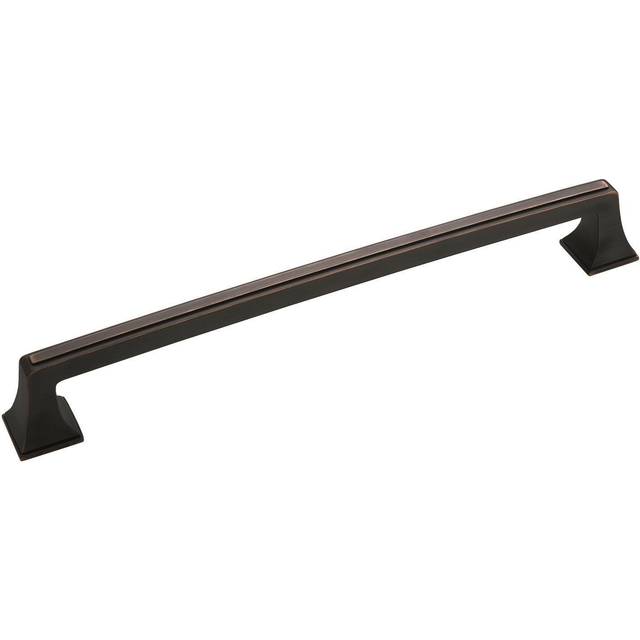 Amerock | Appliance Pull | Oil Rubbed Bronze | 12 inch (305 mm) Center to Center | Mulholland | 1 Pack | Drawer Pull | Drawer Handle | Cabinet Hardwar