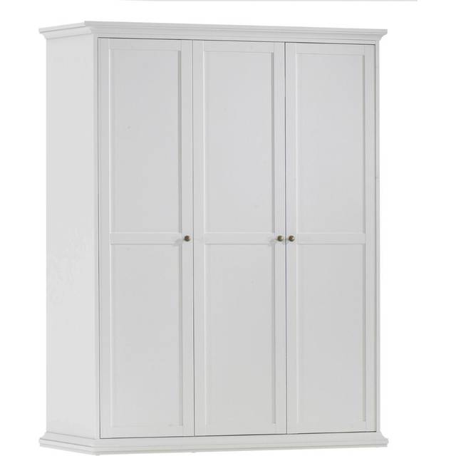 Paris Wardrobe With 3 Doors In White