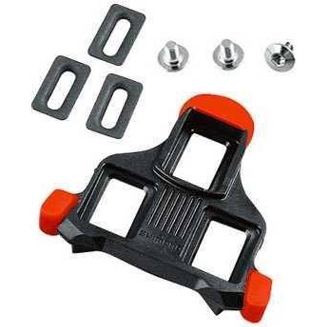 Shimano SM-SH10 Pedalklossar SPD SL | Röd, Fast, 0 grader float