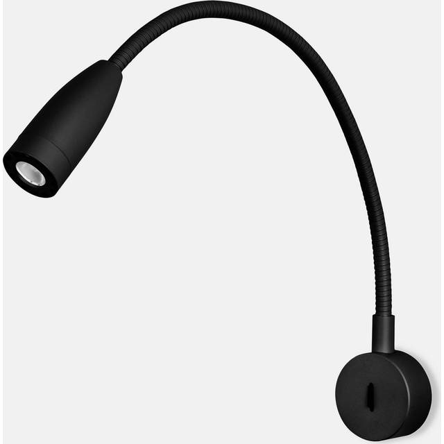 Bed - led Wall Reading Light Black 160lm 3000K - Leds-c4