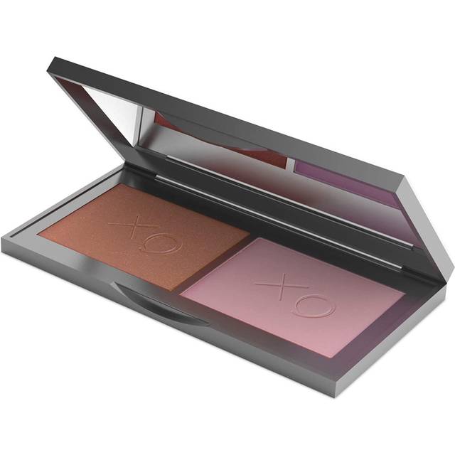 Mirabella Beauty Blush Duo  Beloved/Darling (Warm Red Brown/Matte Pink Mauve) - Mineral Pressed Powder for Cheeks - Professional  Compact & Easy-to-Ap