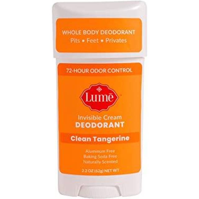 Lume Invisible Cream Stick  2.2 ounce (Clean Tangerine)