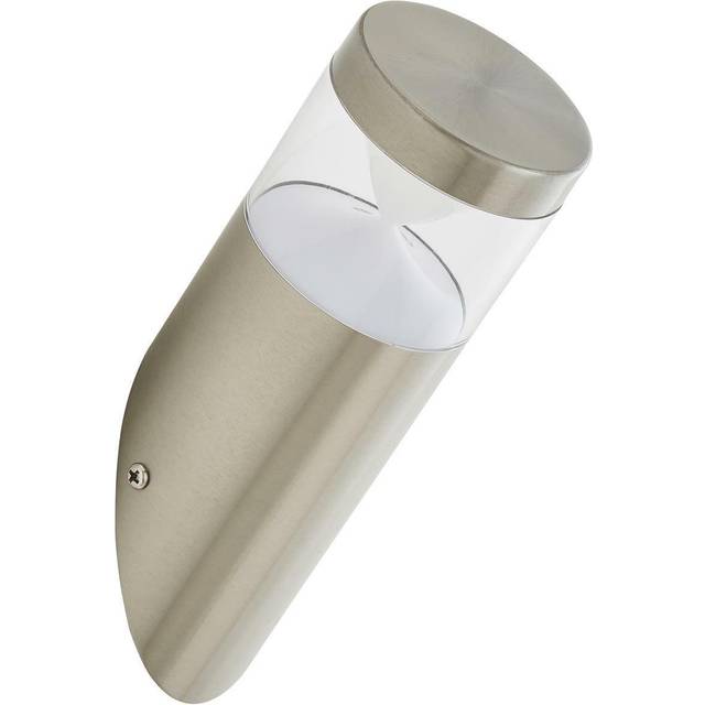 Forum Pollux E27 Angled Wall Light Stainless Steel IP44