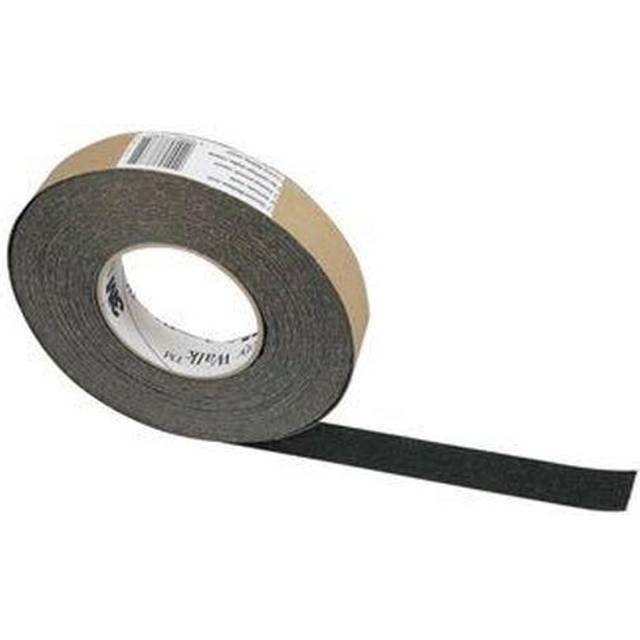 3M - Slip Resistant General Purpose Tape 600 Series, Black, 51 mm x 18.3 m, 2/Case - Black