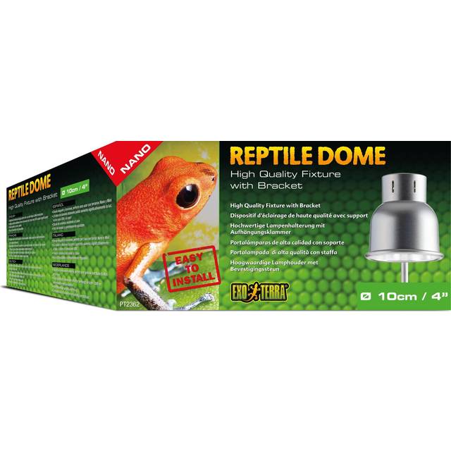 Exo Terra Reptile Dome Nano Fixture &amp; Bracket (40W Max)