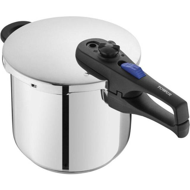 Tower Express 7L/22cm Pressure Cooker Stainless Steel