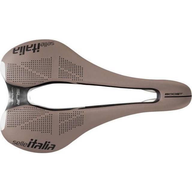 Selle Italia SLR Boost Gravel TI316 Superflow Saddle - Brown