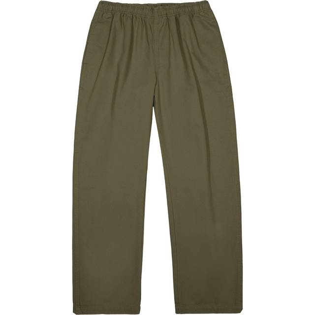 Obey, Straight Trousers, male, Beige, L, Twill Pant Long Trousers Cream
