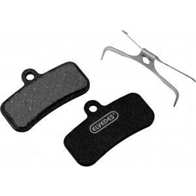 Pair of metal/carbon bicycle brake pads Elvedes Shimano BR-M810/BR-M640 - Noir