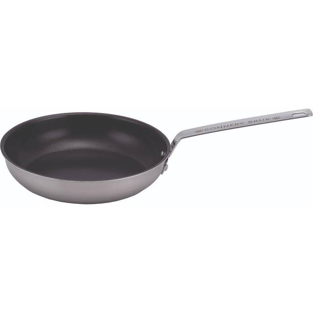 Ronneby Bruk Inox stekpanna rostfri med keramisk nonstickyta Ø24 cm - Svart