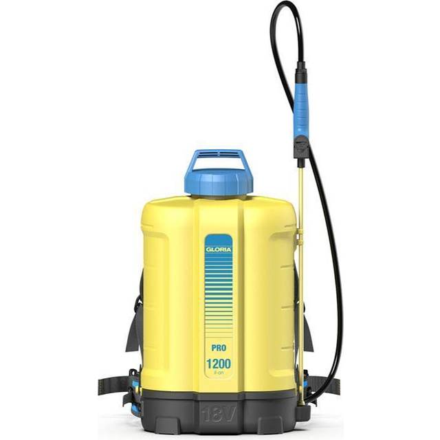 Gloria PRO1200 rygsprøjte 12 ltr, 18V, 3 bar 9080670000 - u/batteri