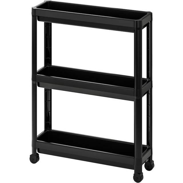 Ikea VESKEN Trolley, white 54x18x71 cm *Brand New*