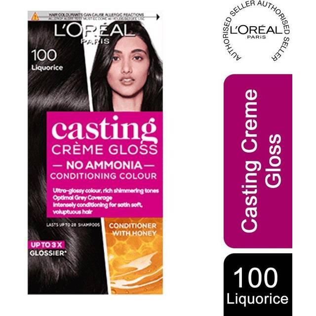 Casting Crème 100 Liquorice Black Semi-Permanent Hair Dye