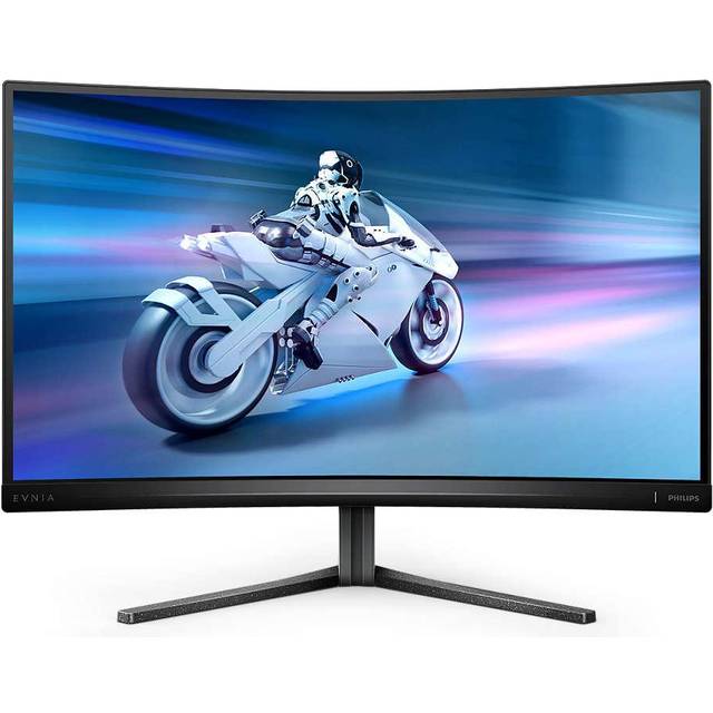 PHILIPS Evnia 27M2C5500W/00 Quad HD 27" Curved VA LCD Gaming Monitor - Black, Black