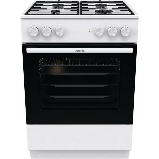 Fritstående Kombineret komfur - Gorenje GK6A60WH