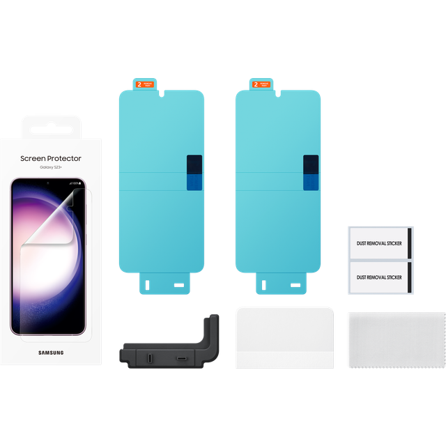 Samsung galaxy s23 plus screen protector full glue transparent - ef-us916ctegww
