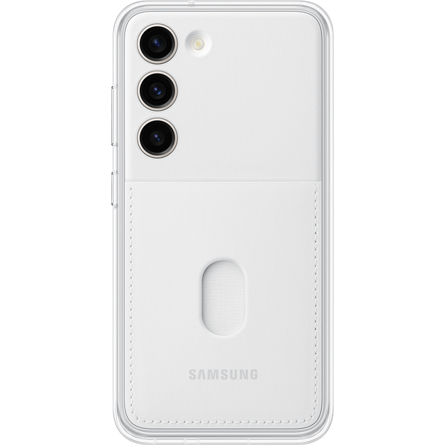 Rear Case for Samsung Galaxy S23 Changeable Card-holder Original Samsung White