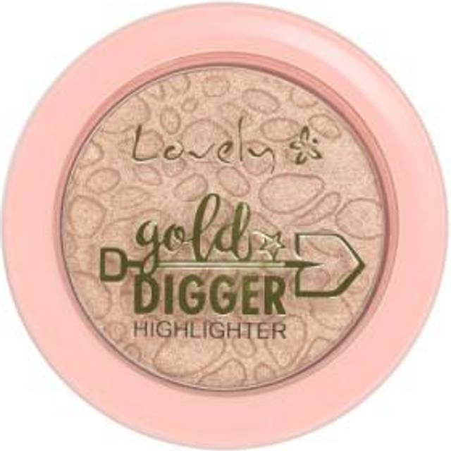 Lovely Lovely LOVELY_Glow Digger Highlighter face h. [Levering: 4-5 dage]