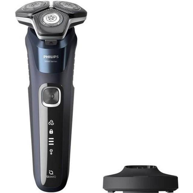 PHILIPS Series 5000 S5885/25 Wet & Dry Rotary Shaver - Carbon Grey, Silver/Grey