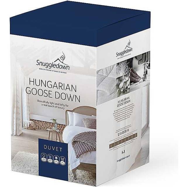 (13.5 All Seasons, Super King) Snuggledown Hungarian Goose Down Duvet