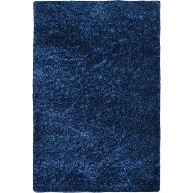 Homemaker Navy Snug Plain Shaggy Rug 160 x 230cm - Blue