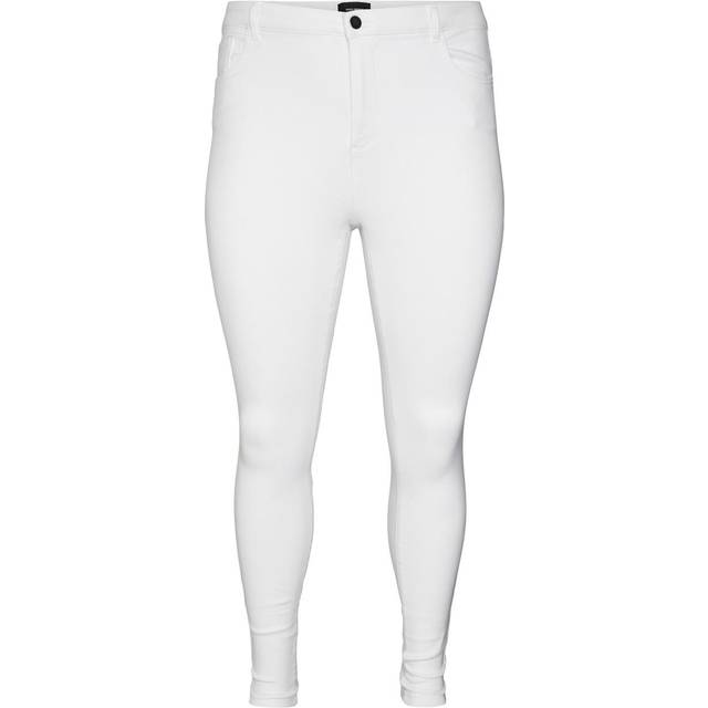 VERO MODA damjeans, Byxor, Ljus vit, 34/S/L