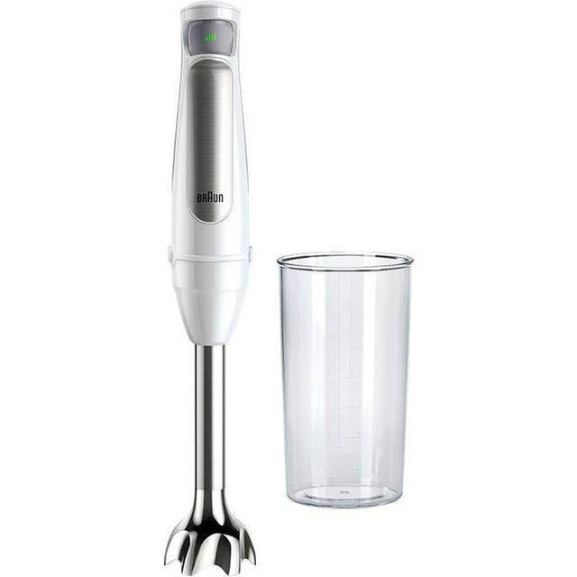 Braun Multiquick 7 MQ 7000 - Handmixer - 1 kW - premiumvitt/borstat rostfritt stål